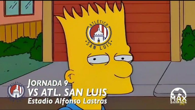 Video: Recrean calendario del Necaxa en Liga Mx usando a ¡Los Simpson!