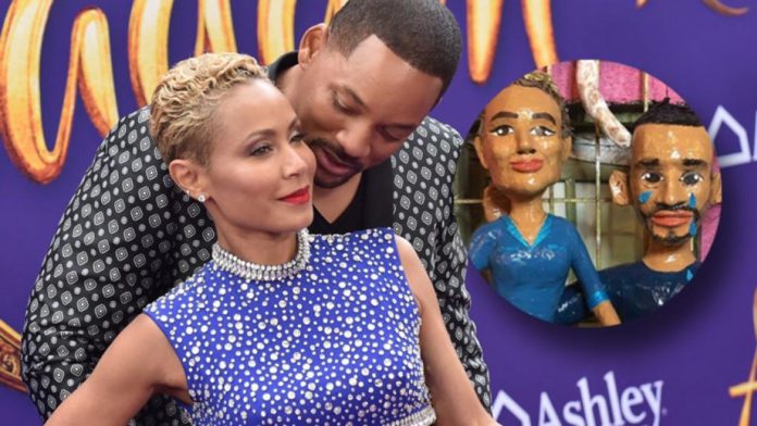 Ya hicieron piñata de Will Smith y Jada Pinkett tras escándalo por infidelidad
