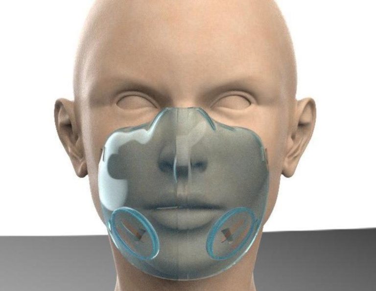 Mexicanos desarrollan un cubrebocas transparente y de bajo costo