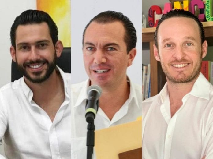 Bernardo Cueto, Carlos Orvañanos y Frank López, posibles aspirantes del PAN