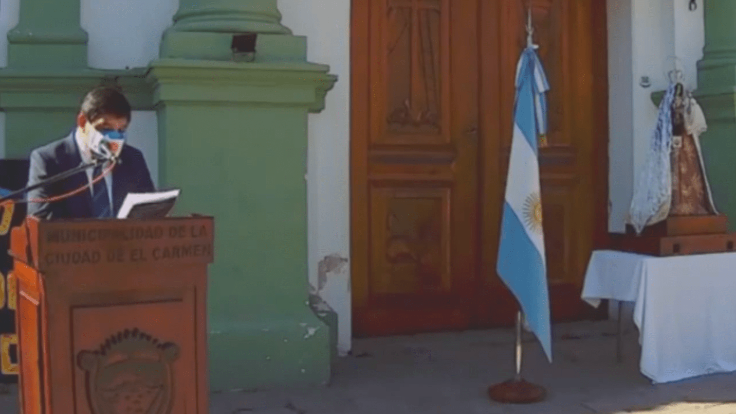 Político argentino se "fusiló" discurso de famosa película de Hollywood