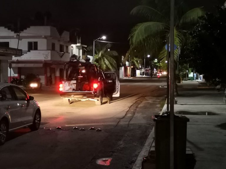 Disparan a repartidor de comida en Playa del Carmen