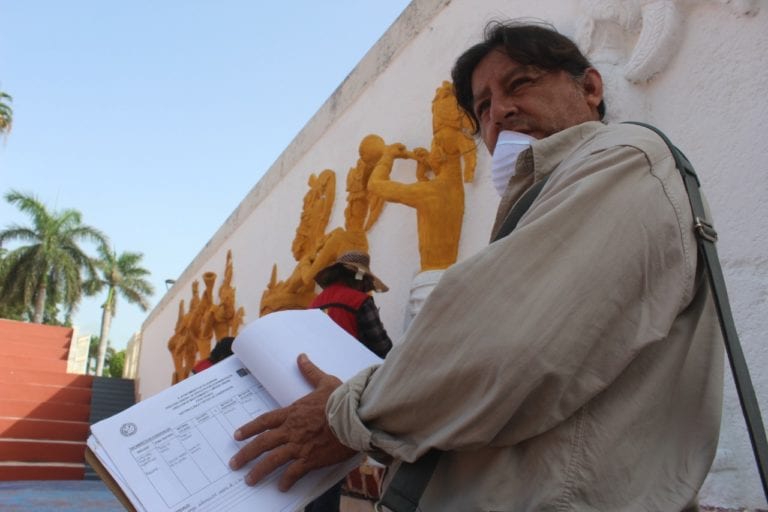 Armando Martínez Hernández, restaurador de monumentos.