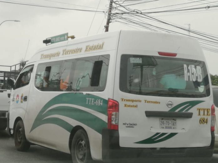 Transporte público de Cancún no cumple con las medidas de sanidad