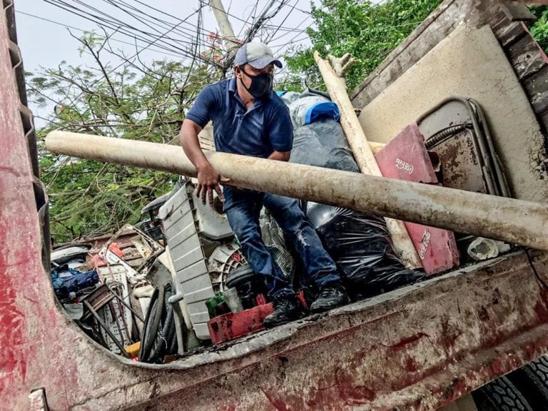 Galería: Realizan en Tulum exitosa campaña de “descacharrización”
