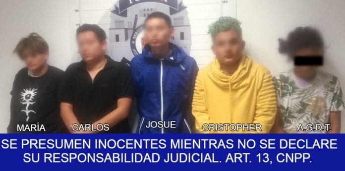 Delincuentes detenidos