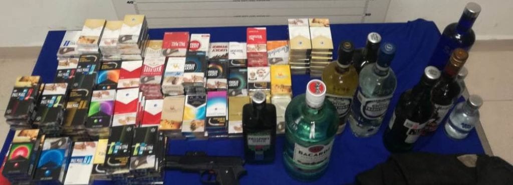 Productos decomisados