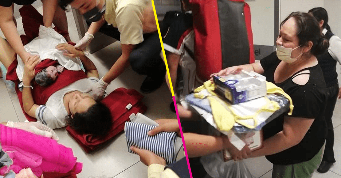 Video: Bebé nace en tienda Coppel y sus empleados ayudan a la mamá a parir