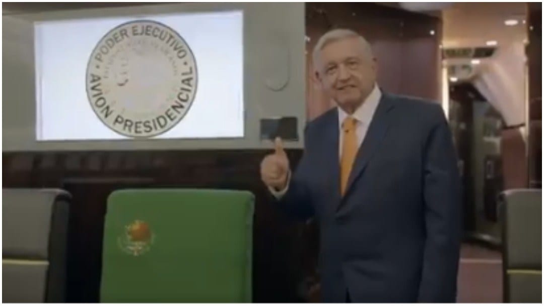 VIDEO: "Compra tu cachito" promociona AMLO boletos para rifa del Avión Presidencial