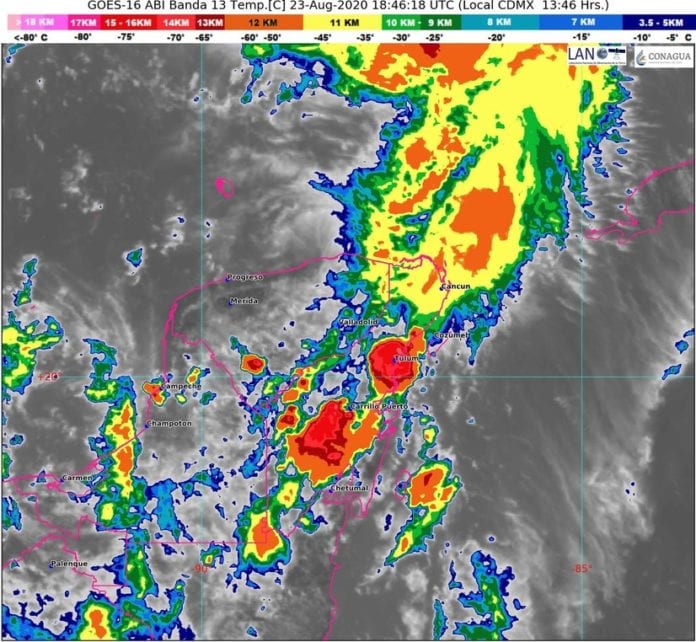 La tormenta tropical 