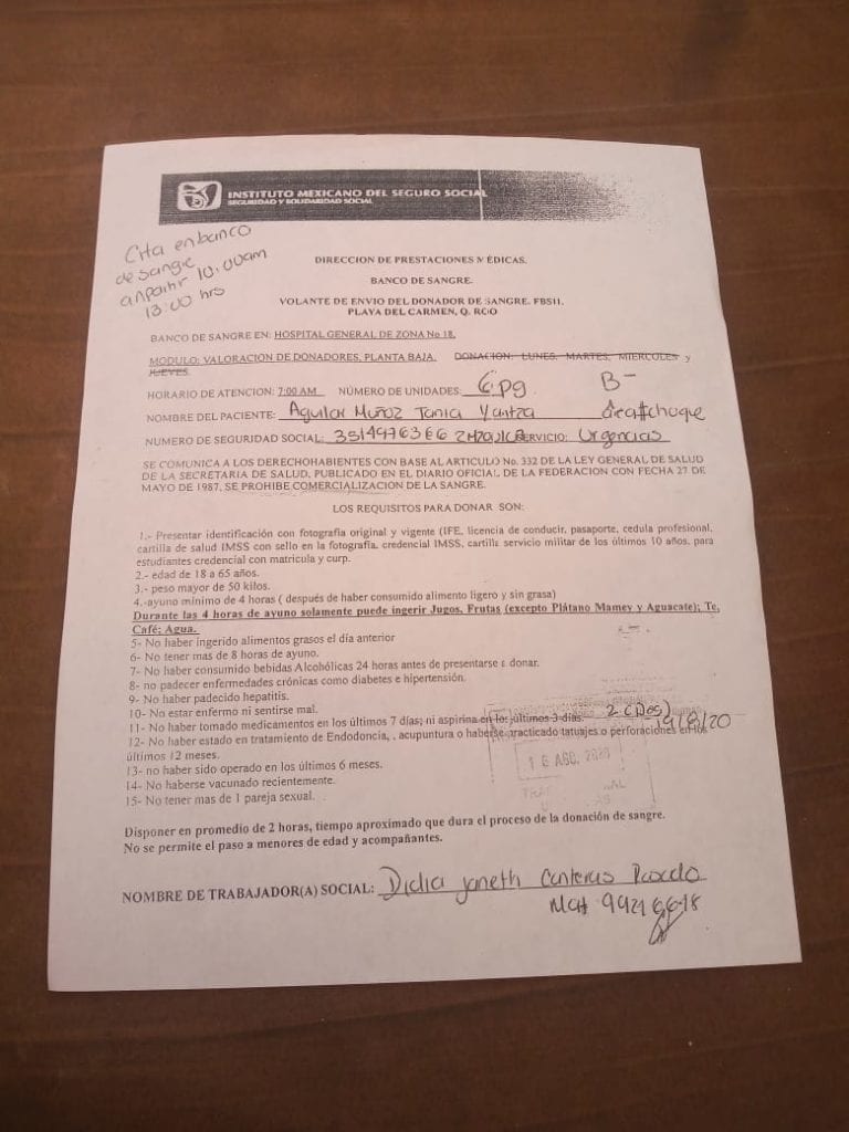 Los familiares de Tania, joven que tenía al momento de ser atacada de muerte, 20 años de edad, falleció el jueves pasado en la clínica 18 del IMSS, de acuerdo con los médicos, por un paro respiratorio.