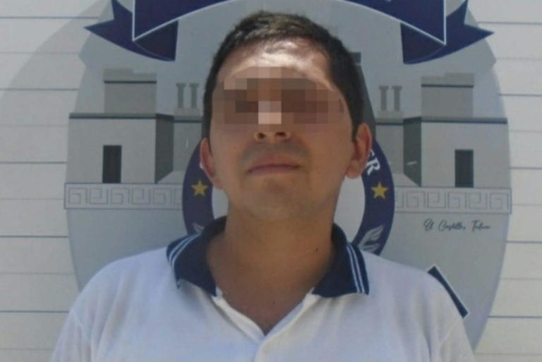 chofer que no usaba cubrebocas