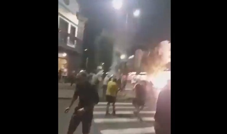 Video: Múltiples explosiones sacuden la ciudad de Minsk tras elecciones en Bielorrusia