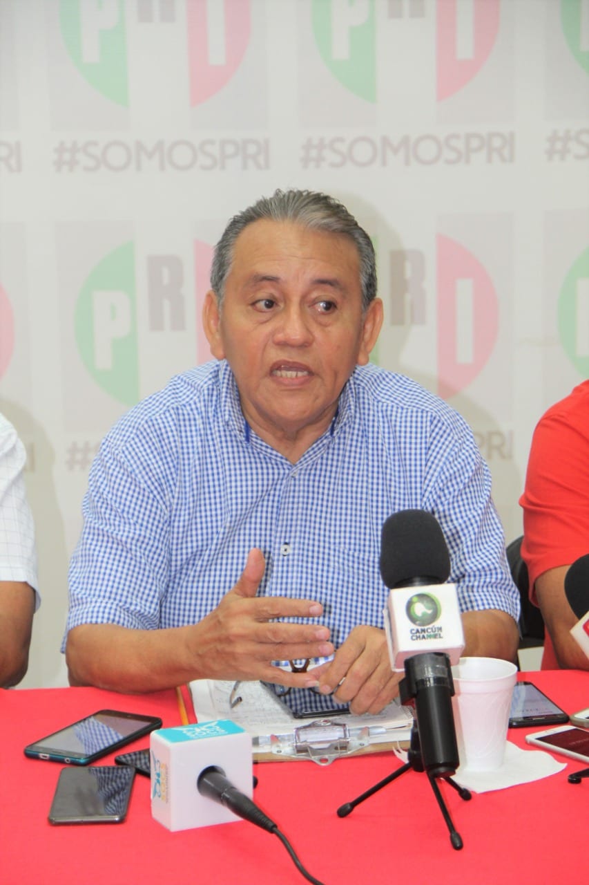 Pedro Reyes Pérez, dirigente del PRI en Benito Juárez.
