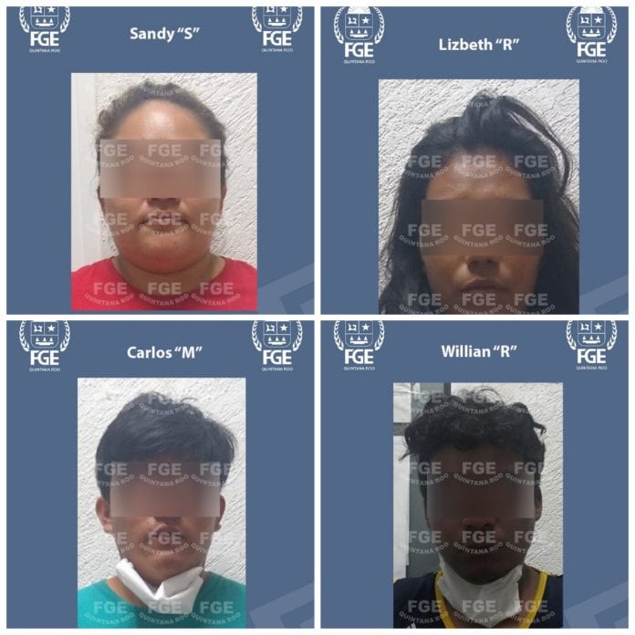 asaltantes de Villas del Sol