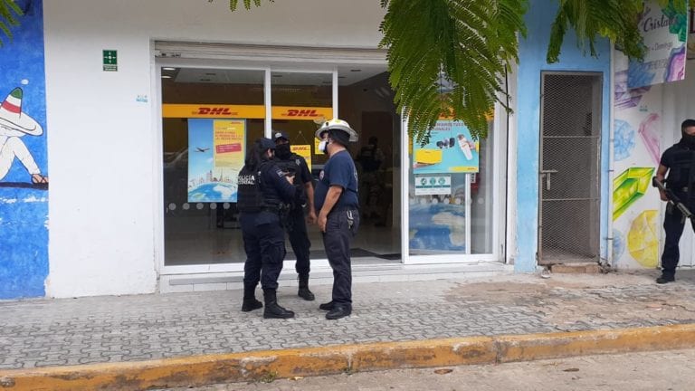 Amenaza de bomba genera movilización policiaca en Tulum