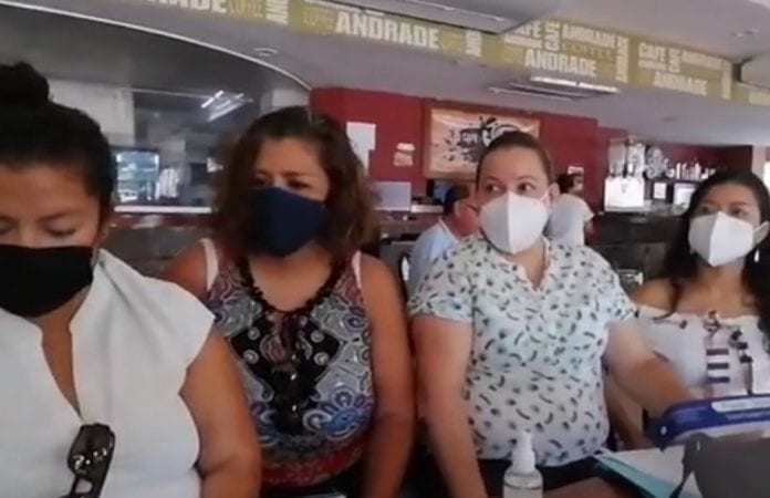 protestan por hostigamiento laboral