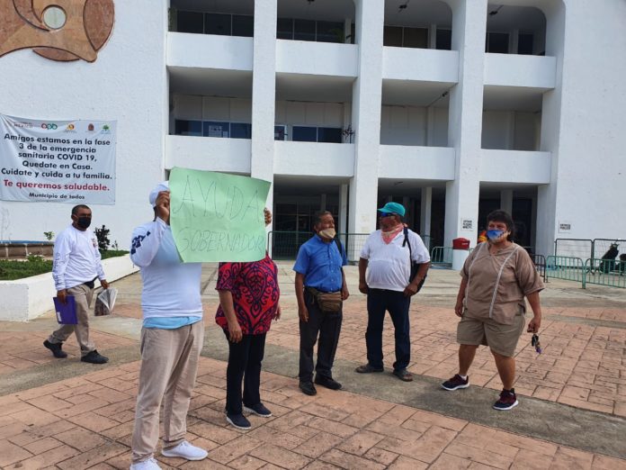 manifestación en Chetumal