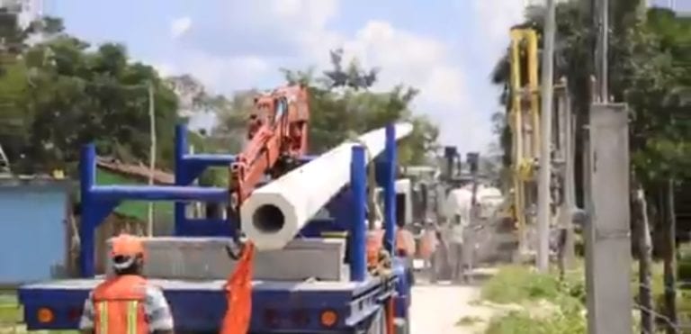 Avanzan obras de caminos, ampliación eléctrica y luminarias en Tulum