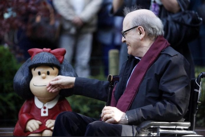 Muere Quino, el creador de Mafalda