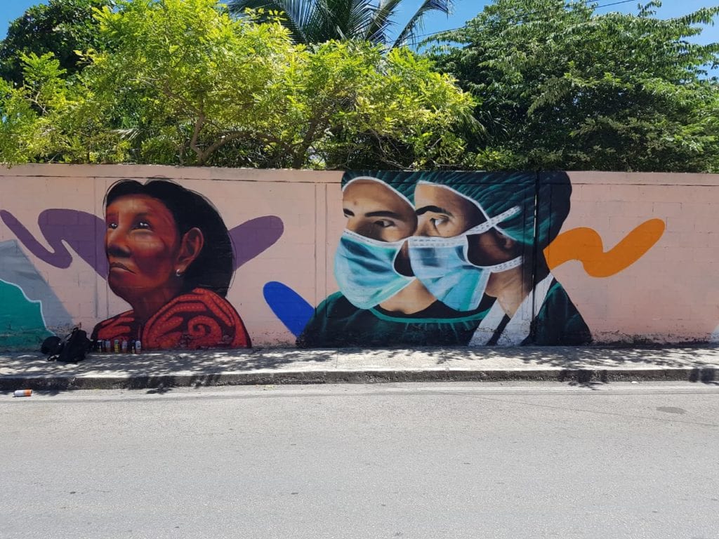 El mural se localiza en avenida 45 entre 14 y 14 Bis, para quienes deseen ir a admirarlo o tomarse una fotografía.