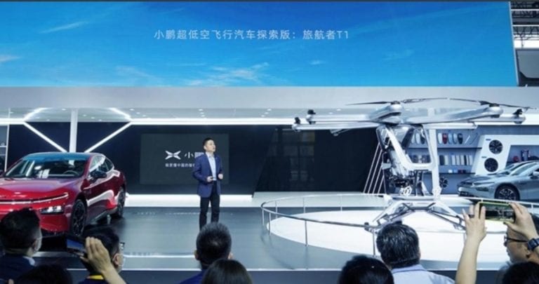 Esta empresa china está desarrollando un auto volador; es la competencia de Tesla de Elon Musk