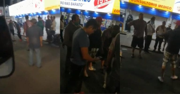 Asaltante es golpeado por gente enojada en el Edomex