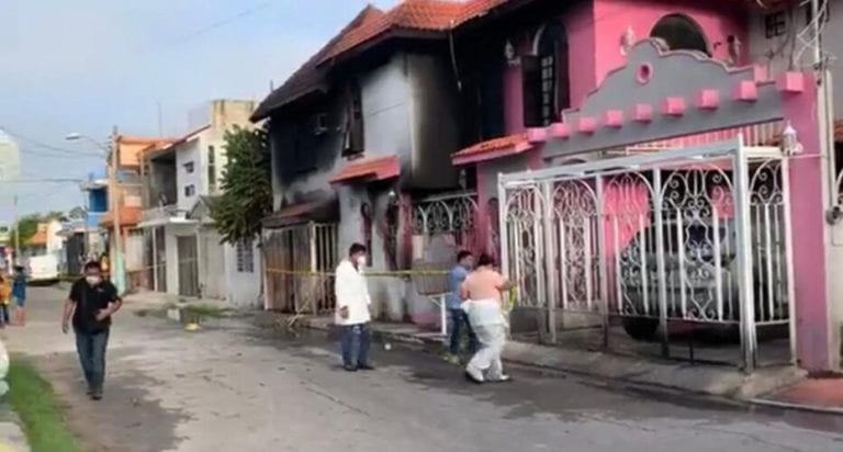 Queman a adolescente vivo en casa de Chetumal; era hijo de una funcionaria del Congreso