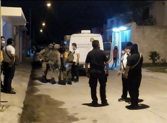 Ataque a balazos frente a casa de presunto Policía de Quintana Roo