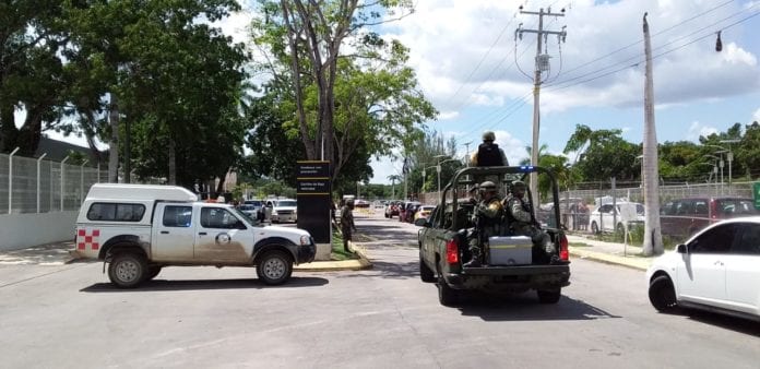 ejecutado cerca del aeropuerto de Chetumal