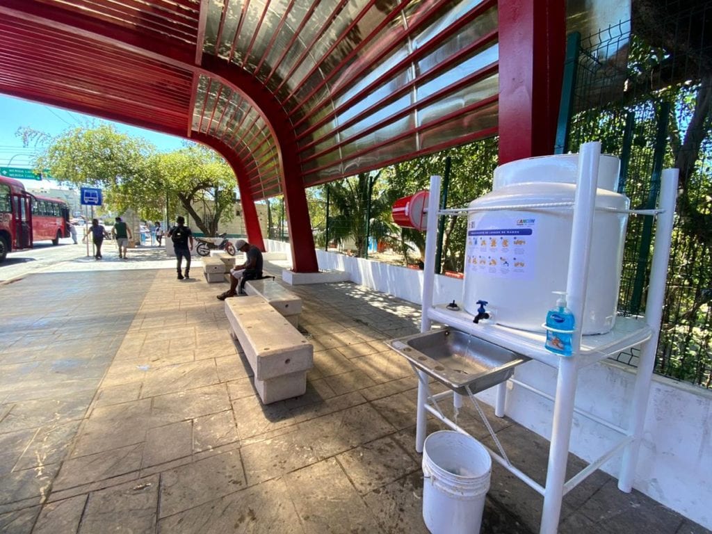 Desinfección espacios públicos