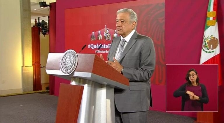AMLO dice que sí podría salir alguien del gabinete para participar en las elecciones del 2021