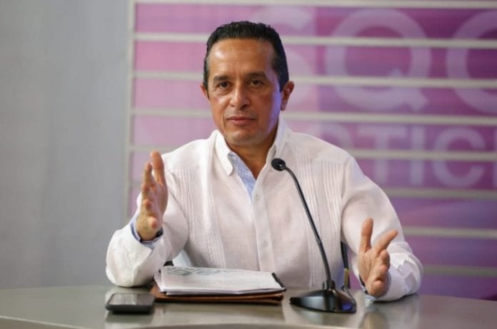 El gobernador de Quintana Roo menciona la importancia de cuidarse y evitar contagios de coronavirus.