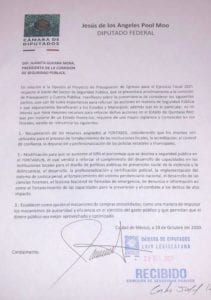 Pide el diputado del sol azteca reforzar los recursos asignados al Fortaseg; un aumento de 50 % en el presupuesto que se destina al Fortamun.