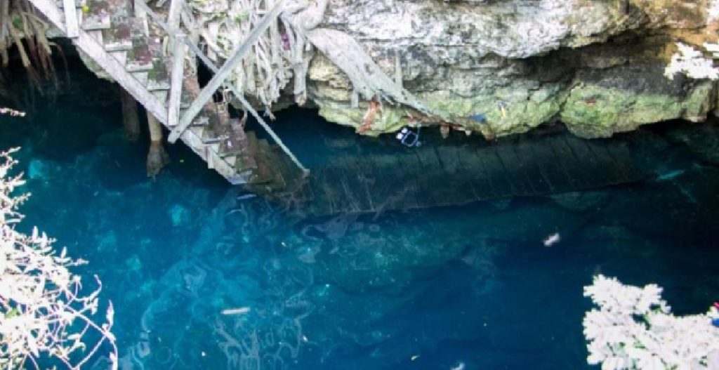 El cenote Xpakay ha visto cómo aumenta su nivel del agua debido a los fenómenos meteorológicos