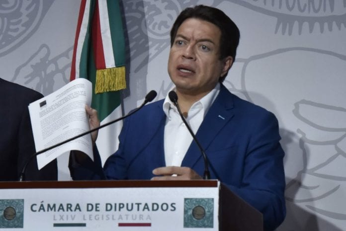 Foto: (Cuartoscuro.com) Mario Delgado plantea iniciativa de la creación de CANSALUD, órgano facultado para adquirir y autorizar la producción y venta de marihuana.