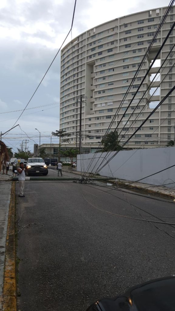 Estas son algunas de las afectaciones por Zeta en Cancún