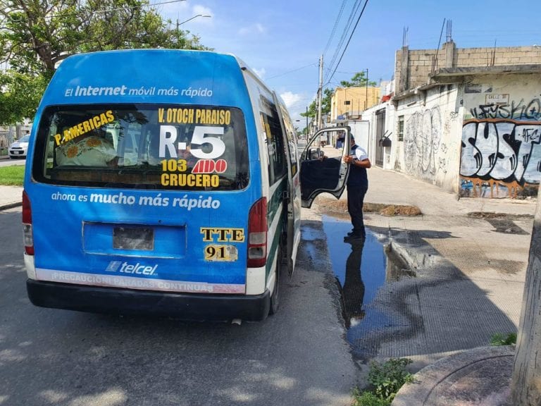 Suspenderán transporte público ante llegada de “Zeta” en Cancún