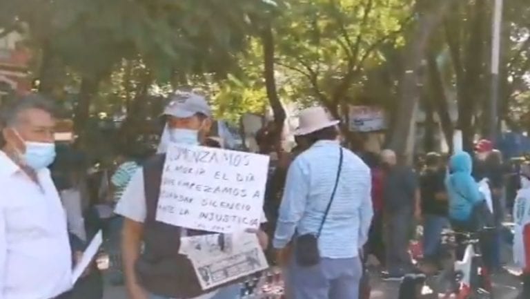 Simpatizantes de AMLO marcharán hasta el Zócalo para expresarle su apoyo