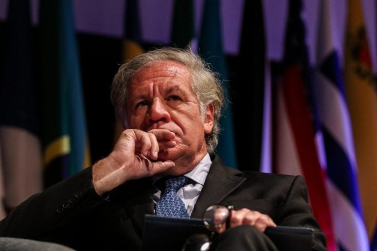 Tras las críticas de México por Bolivia Luis Almagro evita dar respuestas directas
