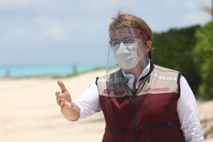 Alcaldesa Laura Beristain da positivo a Covid-19