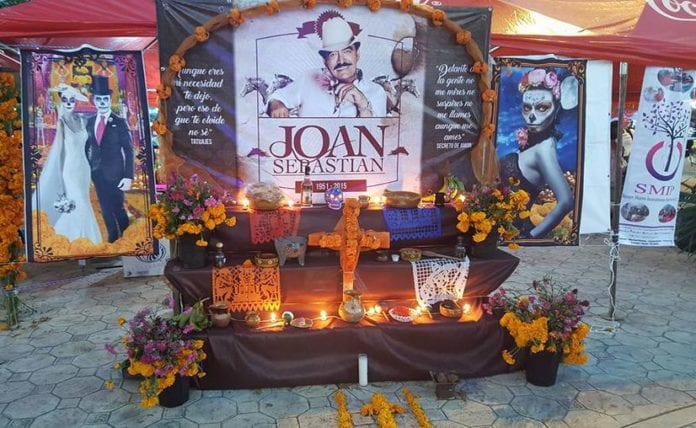Altar de día de muertos