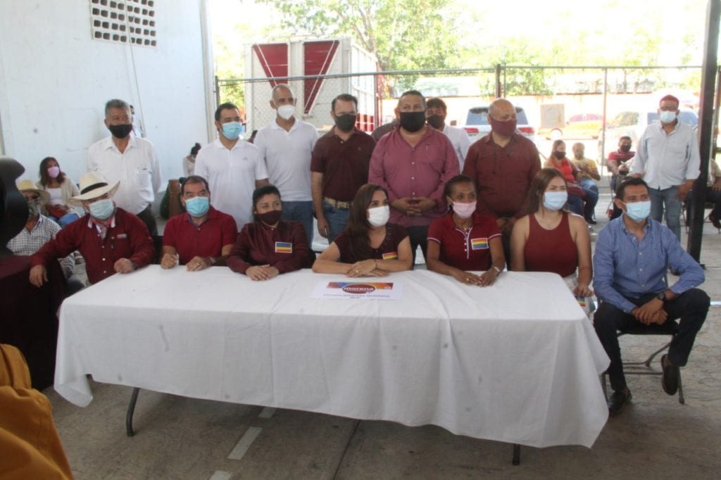 Sin importar las filias de cada grupo de morenistas, todos respaldaron está administración municipal y a la presidenta Mara Lezama.