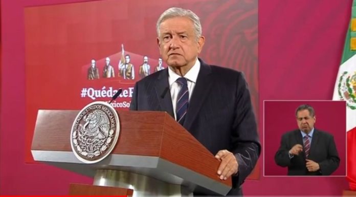 AMLO habló este día sobre la detención del general Salvador Cienfuegos