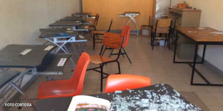 Huracán “Delta” dejó daños en escuelas de Quintana Roo por 6 millones de pesos