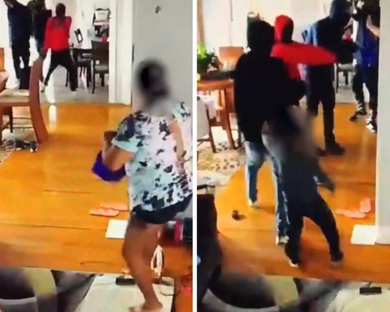 ¡Valiente! Niño defiende a su mamá de ladrones que entraron a su casa