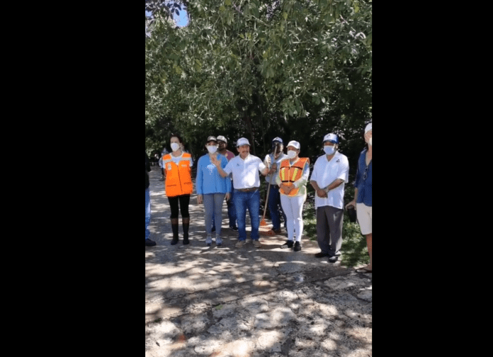 Recorren brigadas #TulumEstáDePie Chemuyil, Akumal y Zona Arqueológica de Tulum