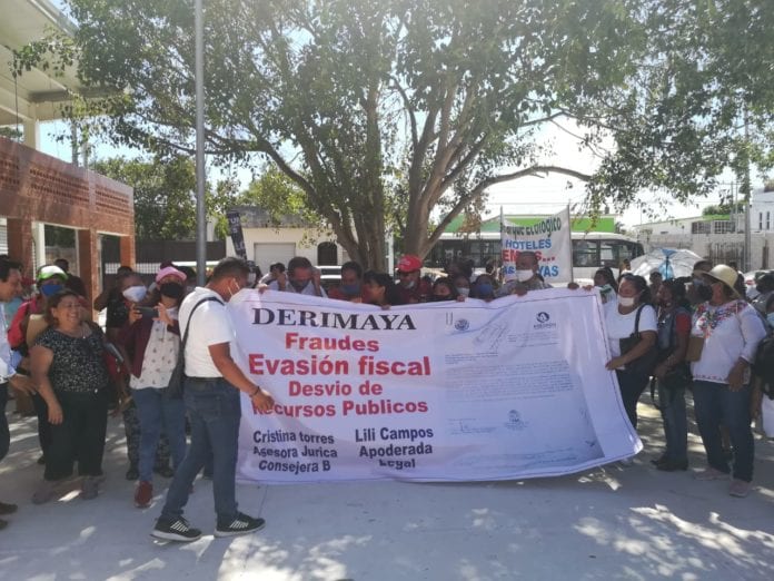 Protesta contra Derimaya