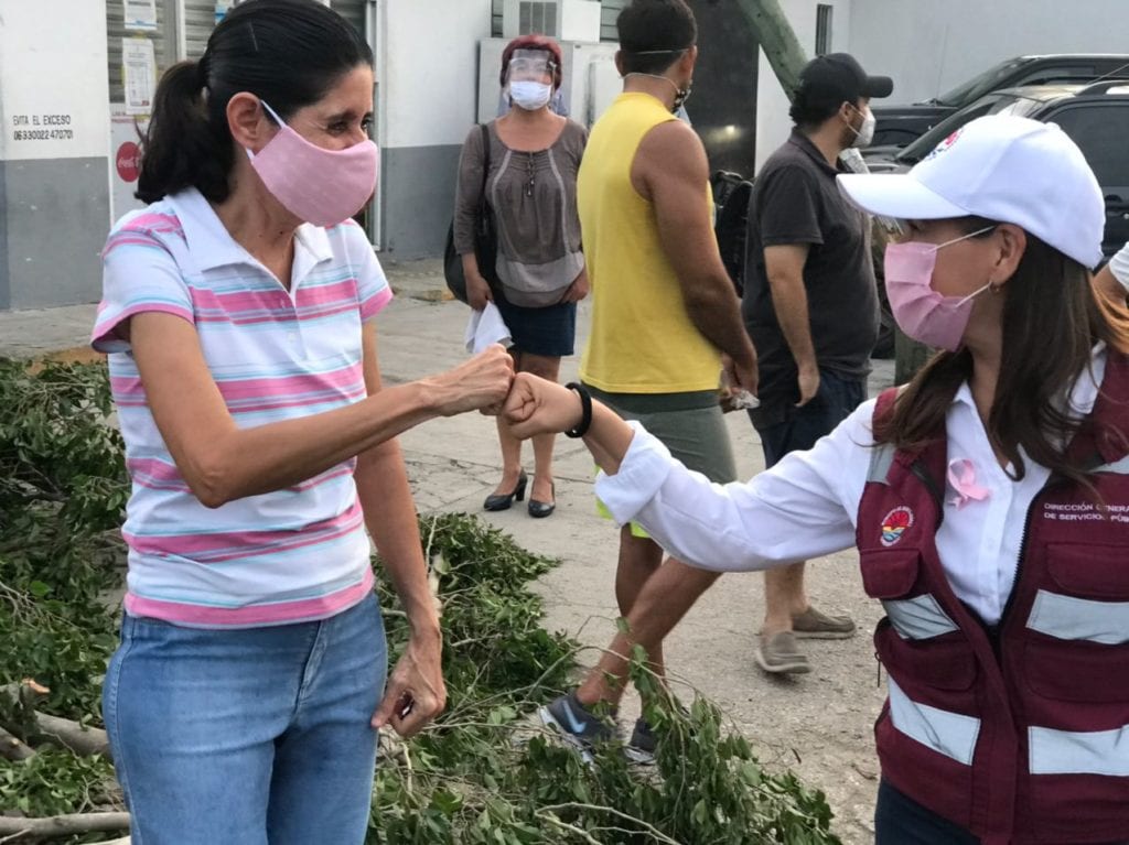 “Hay que tomar en cuenta que acaba de pasar un fenómeno hidrometeorológico como fue Delta, que si bien es cierto no trajo mucha agua, sino mucho viento y ráfagas que nos ocasionaron afectación en varios ámbitos”, dijo.