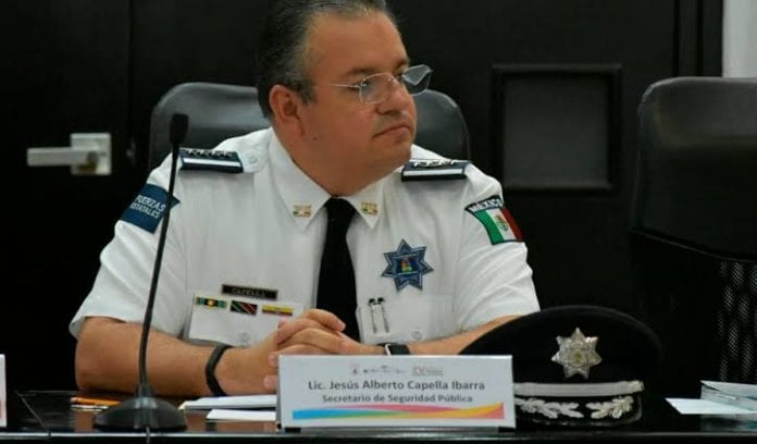 Alberto Capella, secretario de Seguridad Pública.